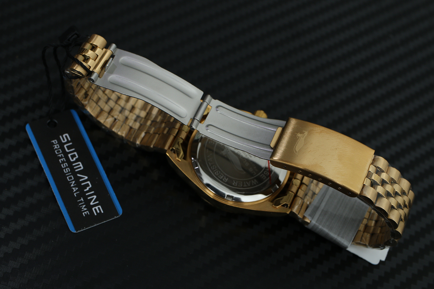 นาฬิกา US submarine Professional Time แสตนเลนแท้เกรดดี เรือนทอง รุ่น SUB108M D