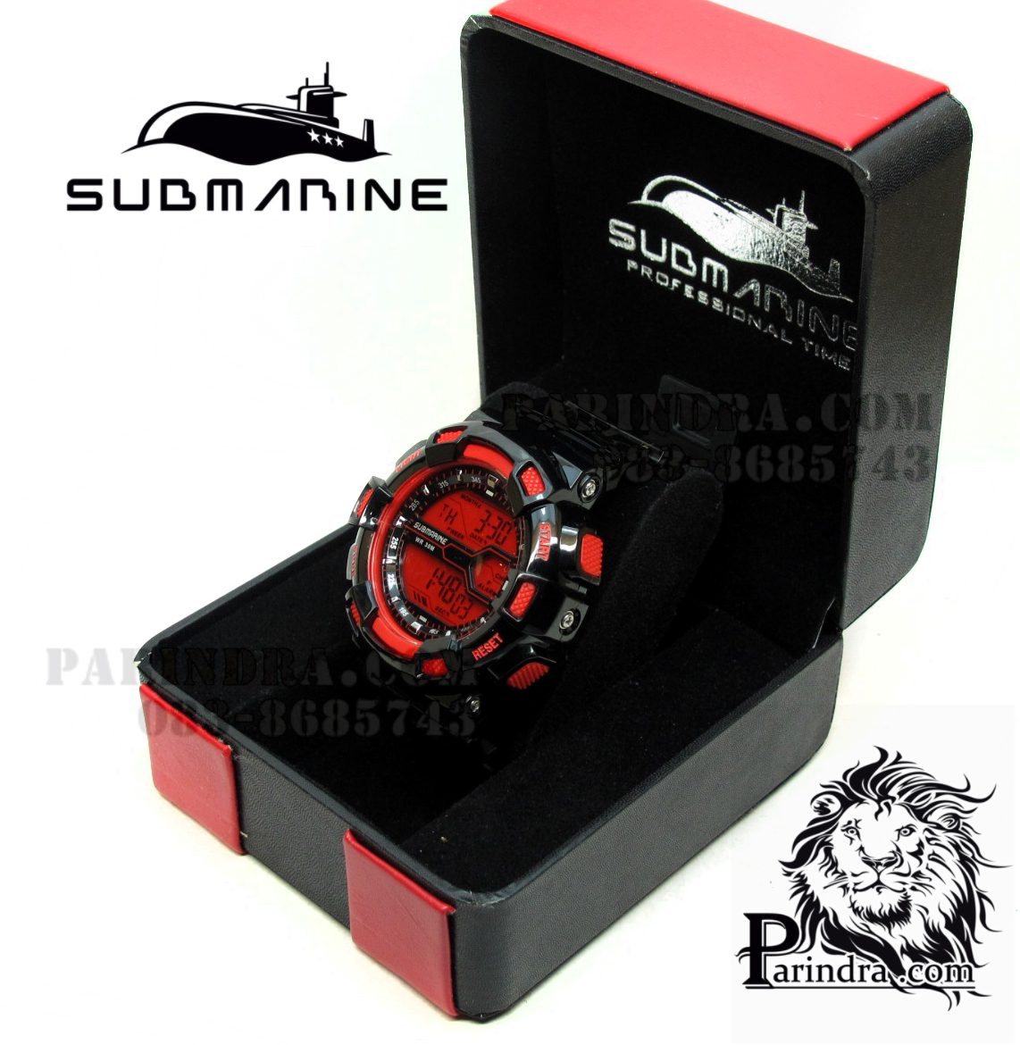 นาฬิกา US submarine รุ่น TP1311M ดำ-แดง