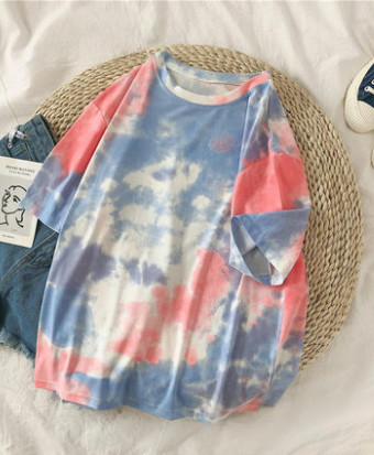 เสื้อมัดย้อม สไตล์พาสเทล