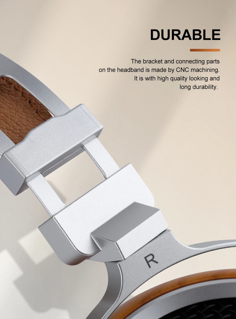 Sivga Luan หูฟัง Headphone ไดรเวอร์ไดนามิก ไดอะแฟรมชุบนิกเกิล ไม้แบบเปิดด้านหลัง ประกันศูนย์ไทย