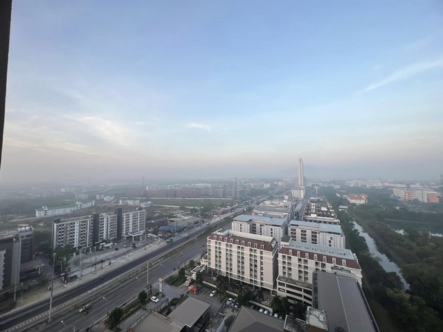 ให้เช่าคอนโดคอมมอน ทียู 31.52 ตร.ม.เฟอร์ครบ แอร์ 2 ตัว ใกล้ธรรมศาสตร์