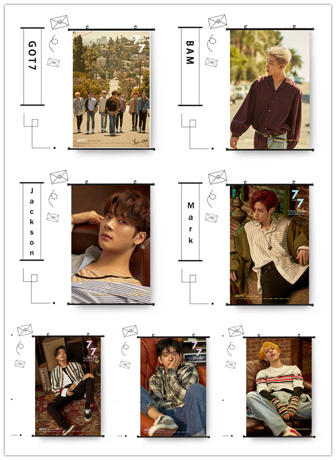 โปสเตอร์แขวนผนัง GOT7 - 7 For 7