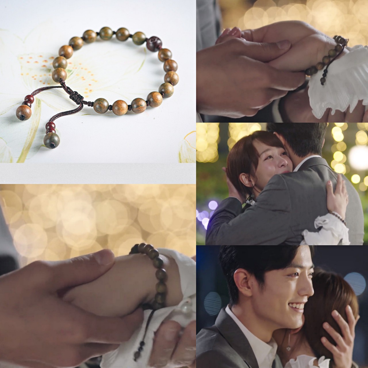 กำไลลูกปัดไม้ ซีรี่ย์ คุณคือคำปฏิญาณแห่งรัก (Official Goods)