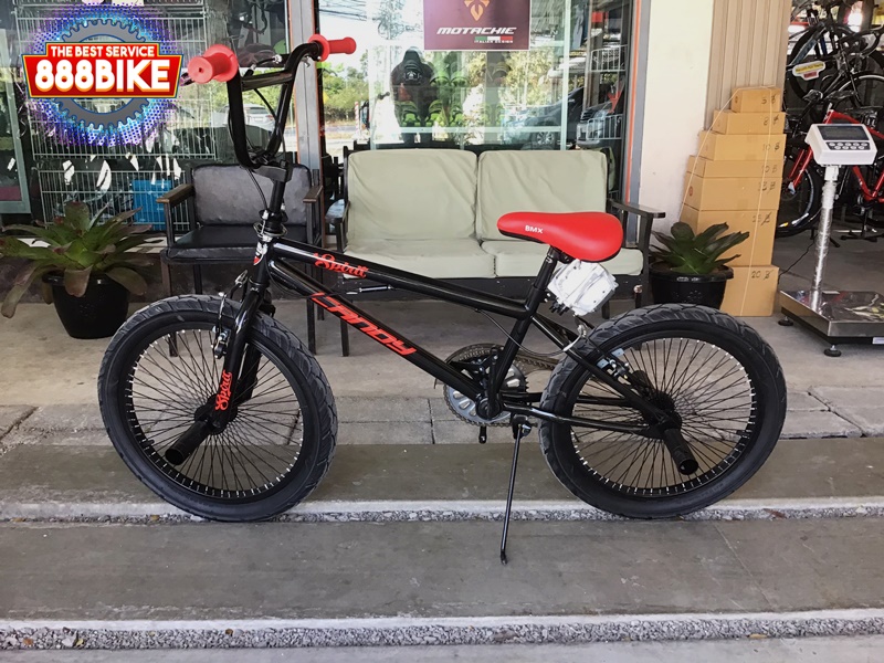จักรยานบีเอ็มเอ็กซ์ BMX CANDY SPIRIT คอโรเตอร์ หมุนได้ 360องศา เฟรมเหล็ก, TT-038