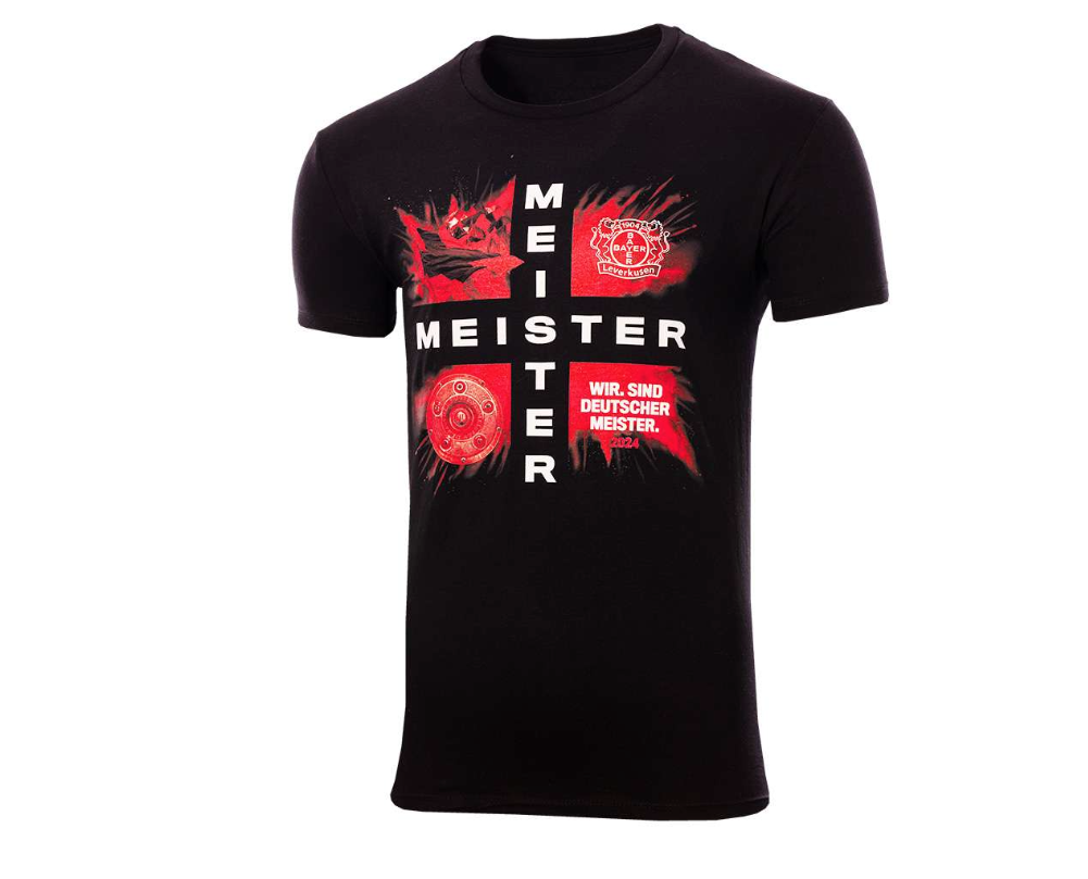 เสื้อไบเออร์ เลเวอร์คูเซ่น T-SHIRT GERMAN CHAMPION ของแท้