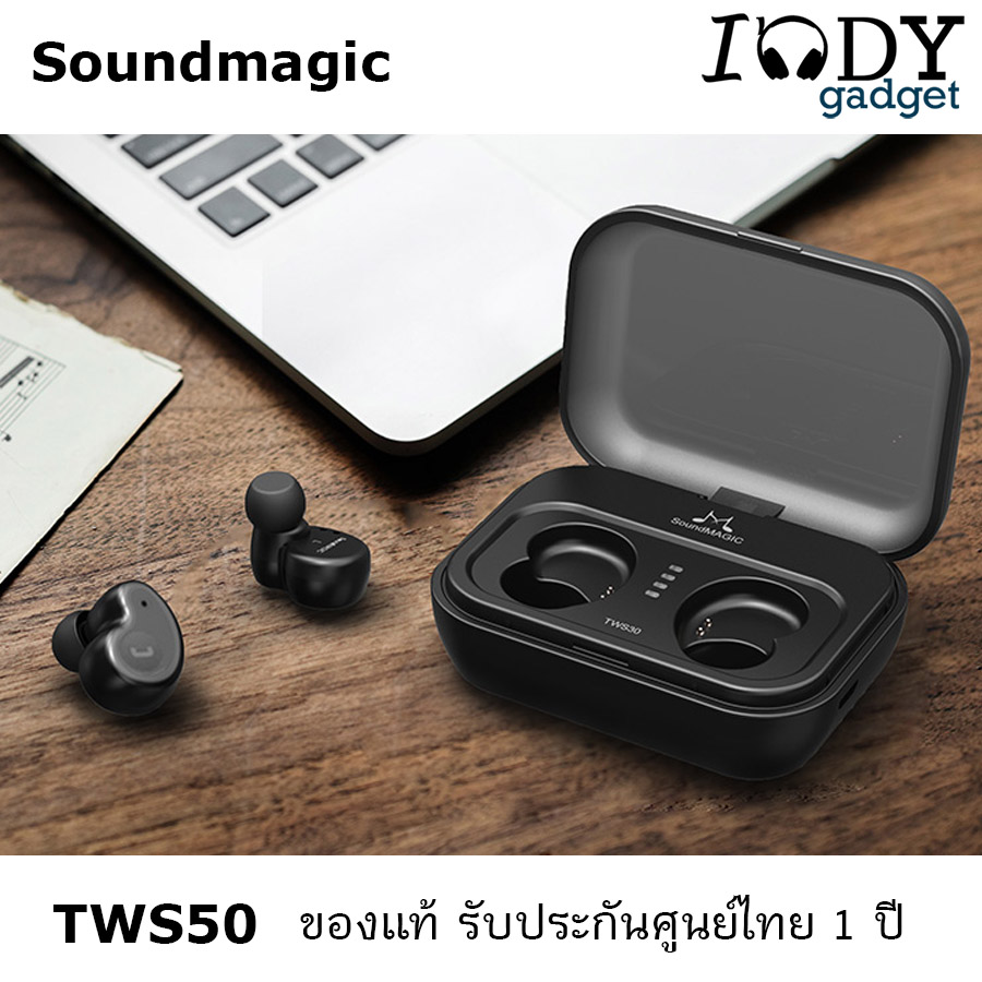 Soundmagic TWS30 ของแท้ รับประกันศูนย์ไทย หูฟัง True Wireless รองรับ Bluetooth5.0 IPX6
