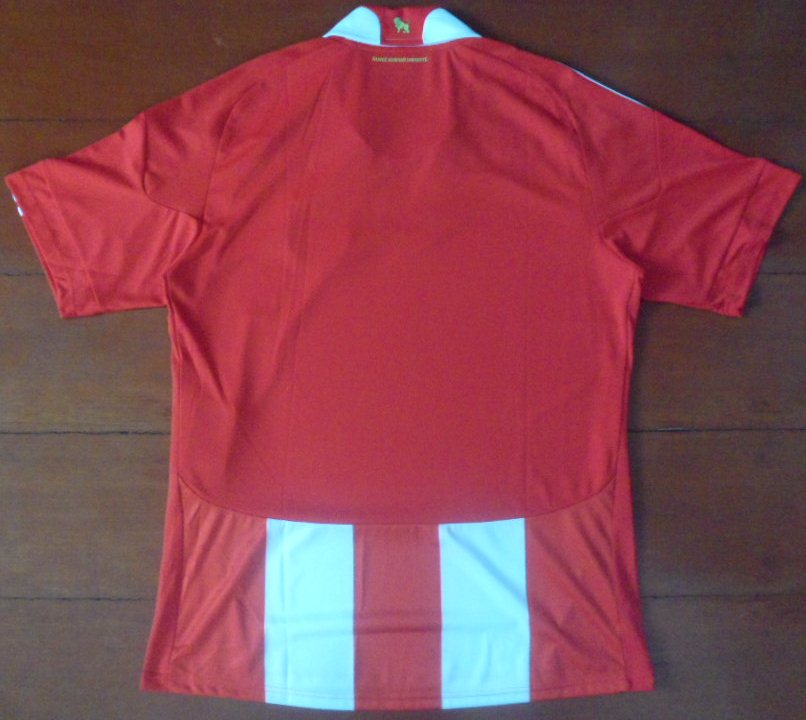 เสื้อฟุตบอล ทีมชาติปารากวัย ชุดเหย้า ชุดลุยศึกฟุตบอลโลก 2010 ใหม่ L-Size / PARAGUAY Football Shirt Home Kit World Cup 2010 Jersey NEW L-Size