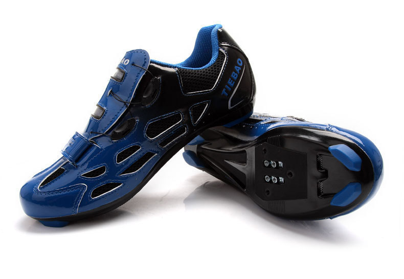 รองเท้าปั่นจักรยานเสือหมอบ/รองเท้าเสือภูเขา TIEBOA Cycling Road Shoes รุ่น TB16-B1259-1102