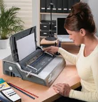 เครื่องเจาะกระดาษไฟฟ้าและเข้าเล่มมือโยก Fellowes รุ่น Galaxy E 500