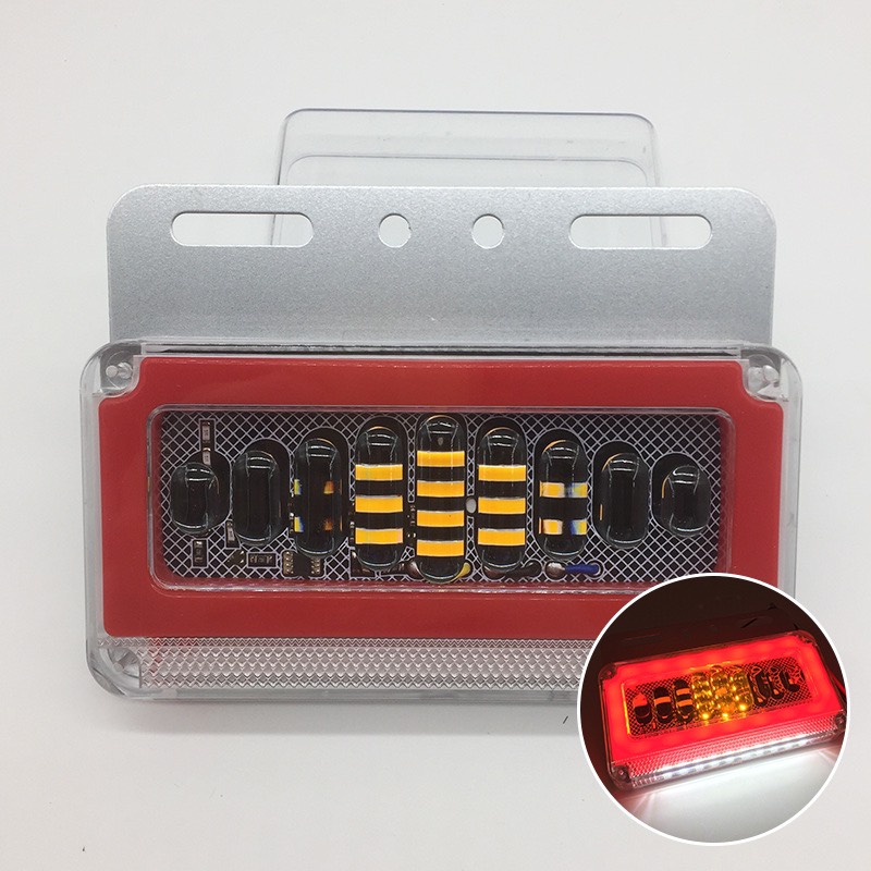 ไฟราวข้างรถบรรทุก รุ่นทีเร็กส์ 24v LED