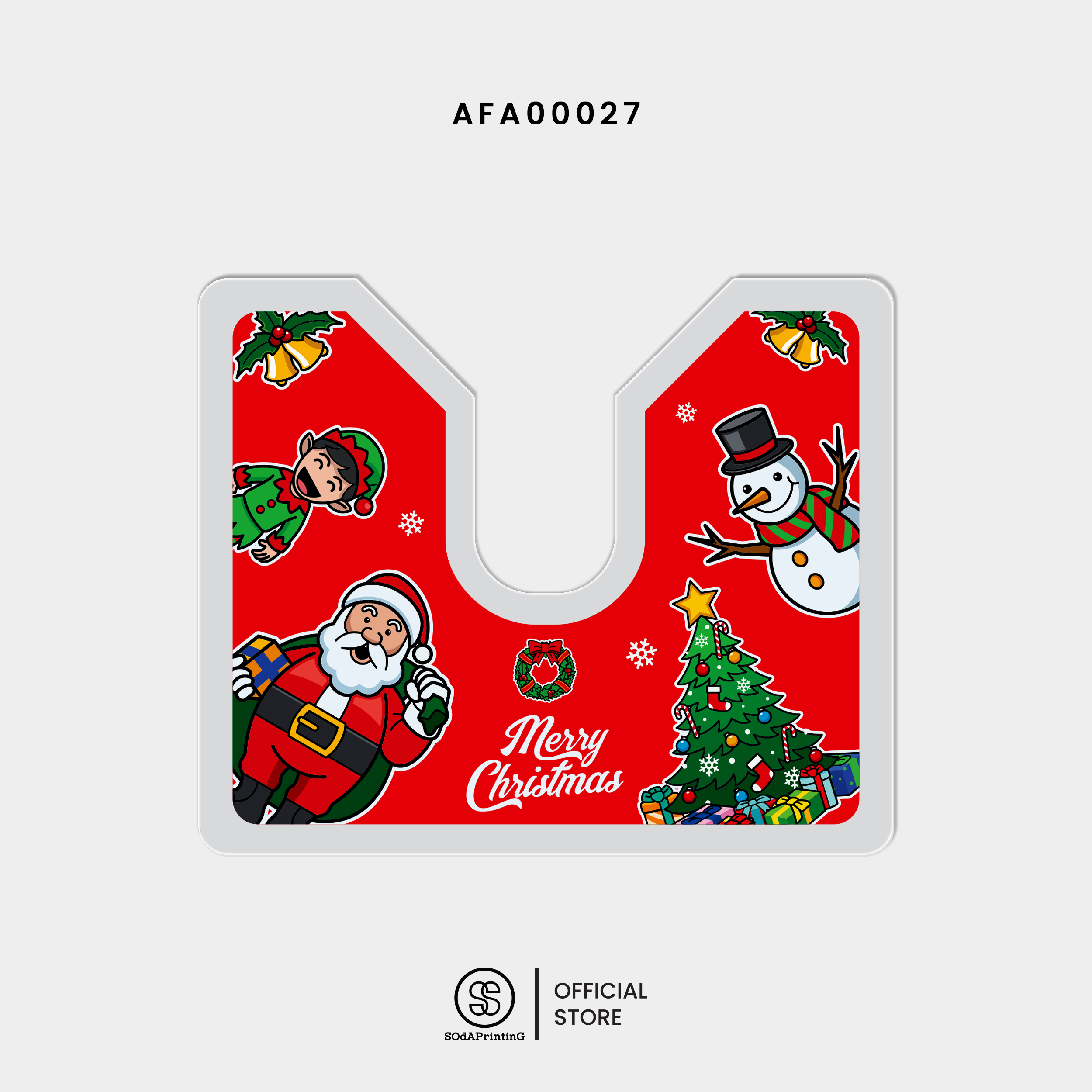 กรอบภาษีรถยนต์ พรบ. Acrylic Frame Christmas Collection | รหัส AFA00027-AFA00031 #กรอบภาษีรถยนต์