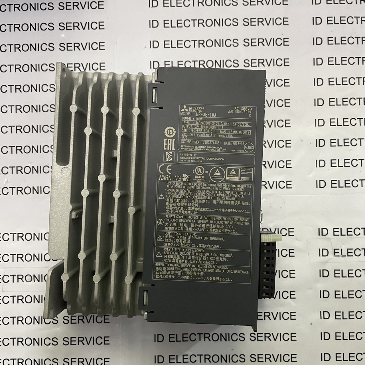 MR-JE-10A SERVO DRIVE " MITSUBISHI "