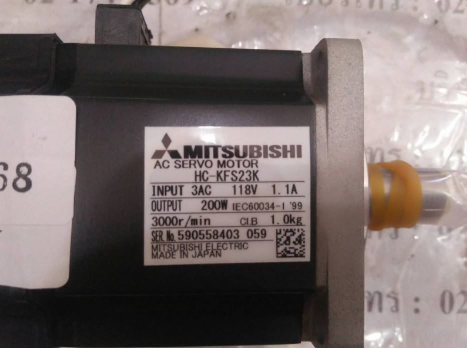 HC-KFS23K SERVO MOTOR " MITSUBISHI "