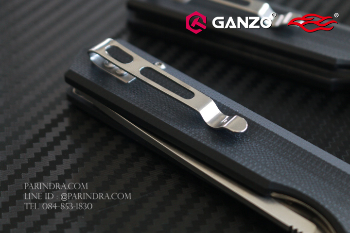 มีดพับ Ganzo กานโซ่ รุ่น FH11-BK D2 Steel ด้ามสีดำสนิท ของแท้ 100%
