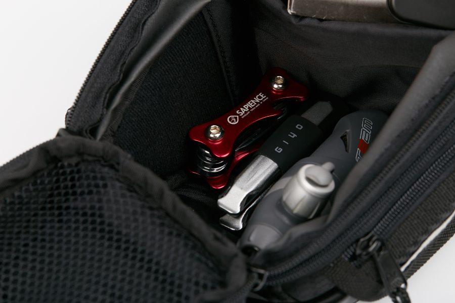 กระเป๋า SP ท้ายติดหลักอานแบบปลด YBAG-111 Rear Bag AL สีดำ