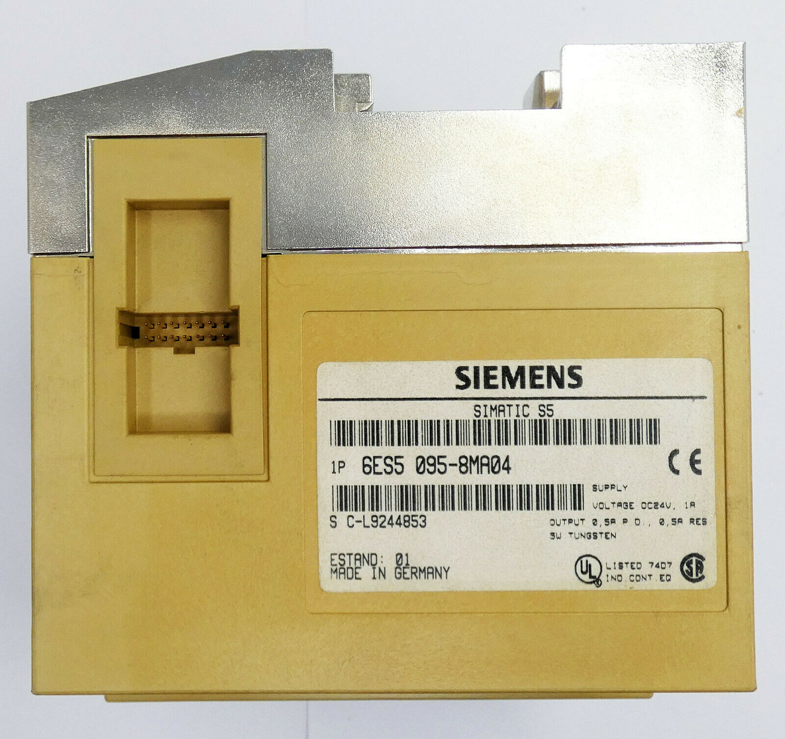 PLC " SIEMENS " รุ่น 6ES5 095-8MA0