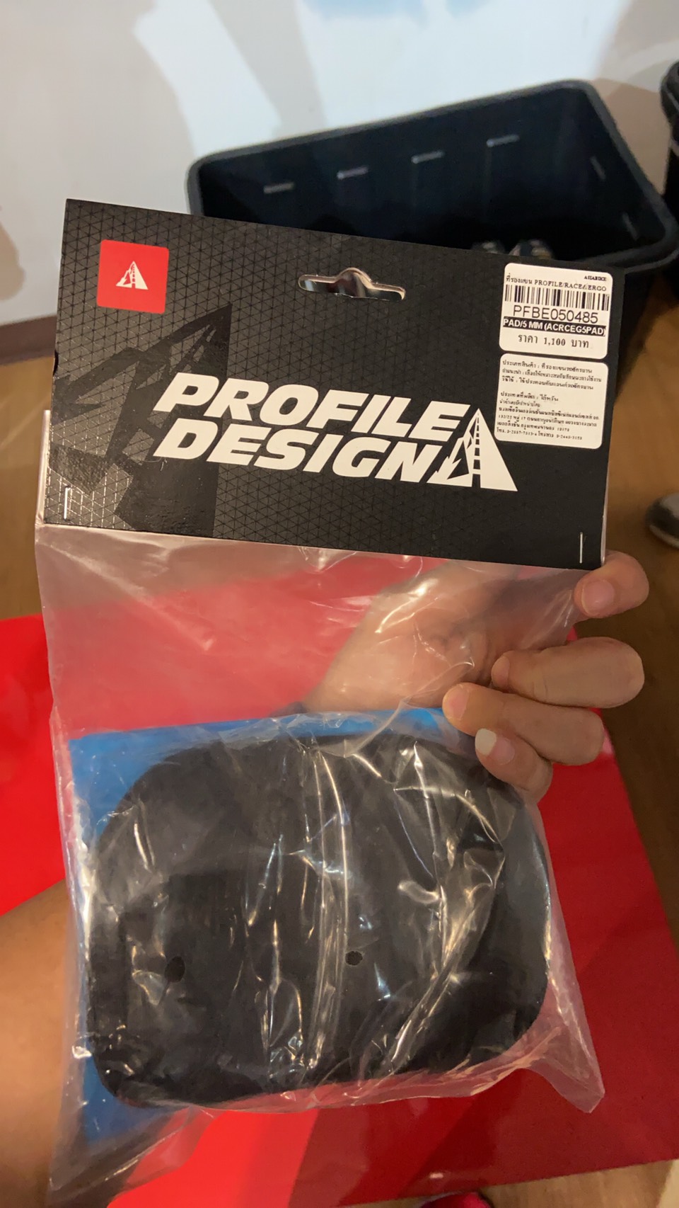 ที่รองแขน PROFILE Desgn RACE&ERGO PAD, 5 MM, ACRCEG5PAD