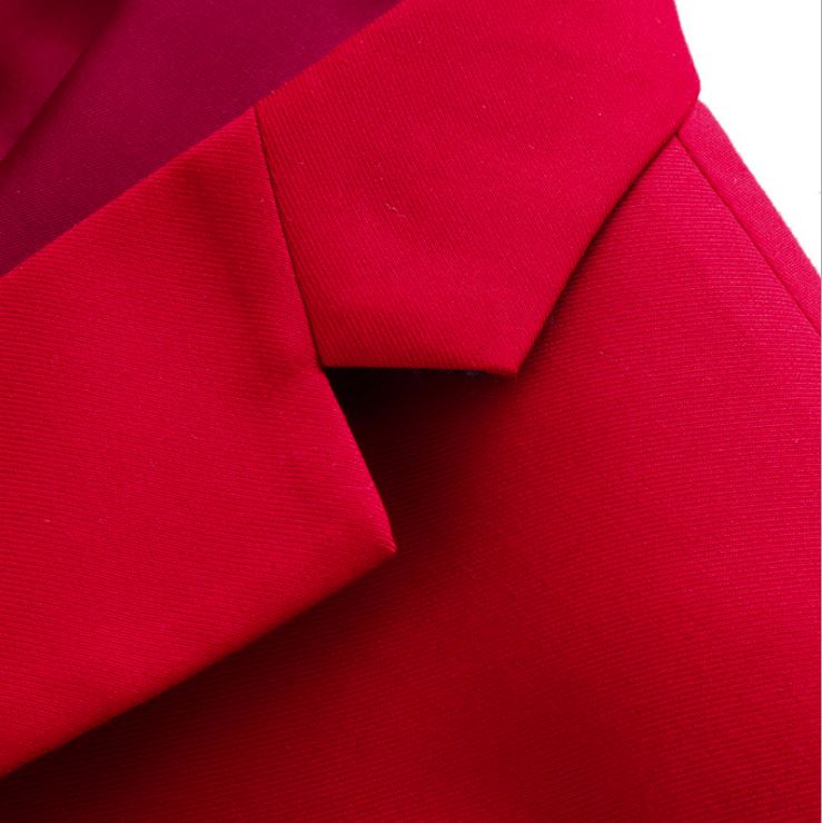 พร้อมเช่า ชุดสูทชาย สีน้ำตาล คาราเมล รุ่นคลาสสิค (ไม่มีเสื้อกั๊ก)