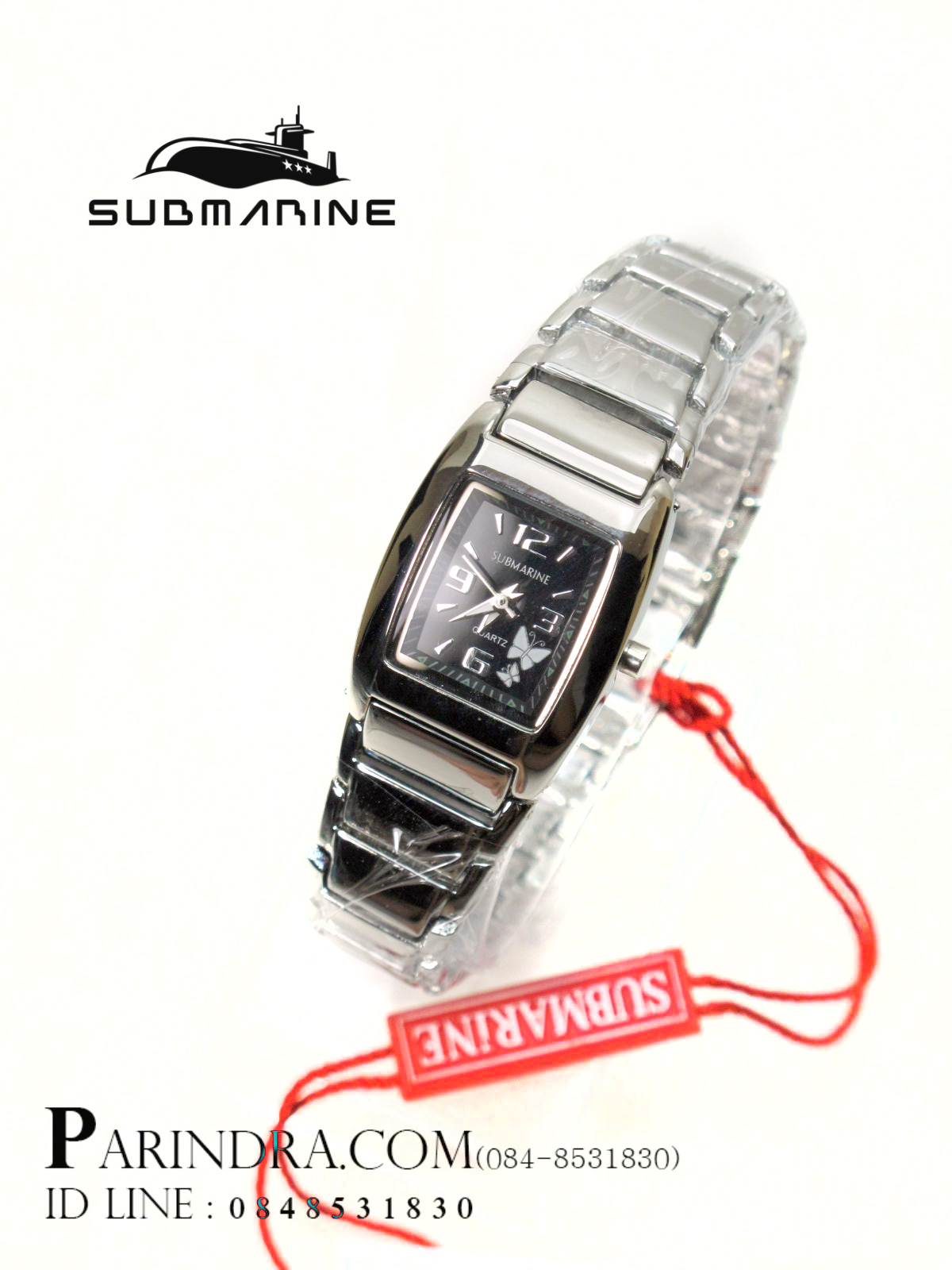นาฬิกา U.S. submarine รุ่น J042L หน้าปัดดำ