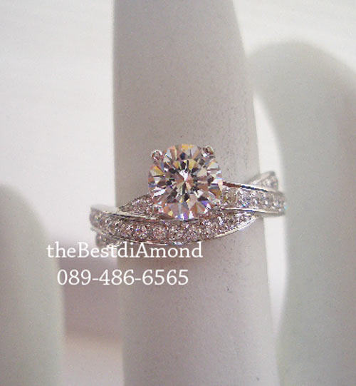 SR003RD+++แหวนชู พร้อมแหวนไขว้+++แหวนเงินแท้ ดีไซน์สวยหรู แบบร้านจิวเวลลี่ทันสมัย ตามcounter ห้างเลย เหมือนของแท้สุดๆ เล่นไฟวิ๊งๆ รับประกันความสวย