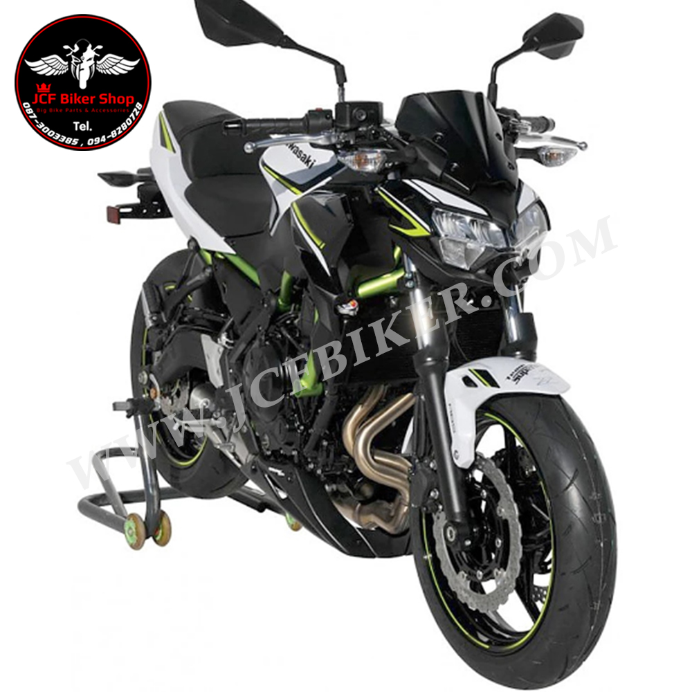 ชิวหน้า,บังไมล์,ชิวหน้าแต่งสำหรับ KAWASAKI Z650,Z900 ปี 2020 (สีดำ)