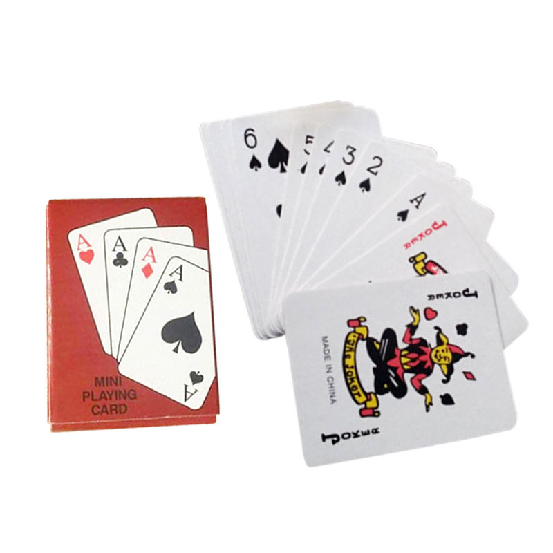 ไพ่ขนาดเล็ก Mini Playing Card สำหรับการเล่นเกมส์ ขนาดพกพา