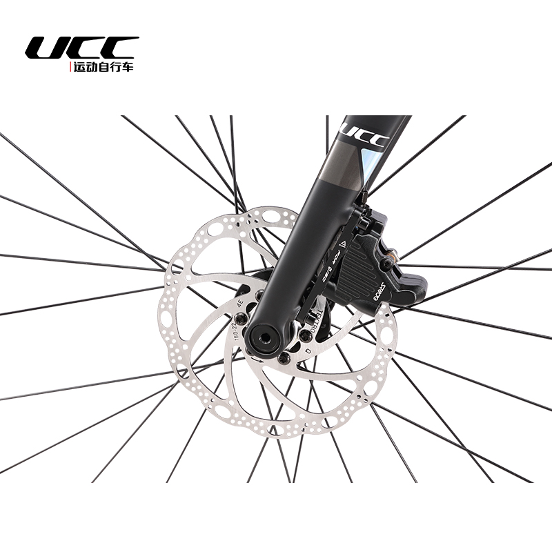 จักรยาน UCC New Gravel AL HD 18S 2025 | เฟรมอลูมิเนียม + ตะเกียบคาร์บอน | 18 สปีด | เบรกไฮดรอลิค