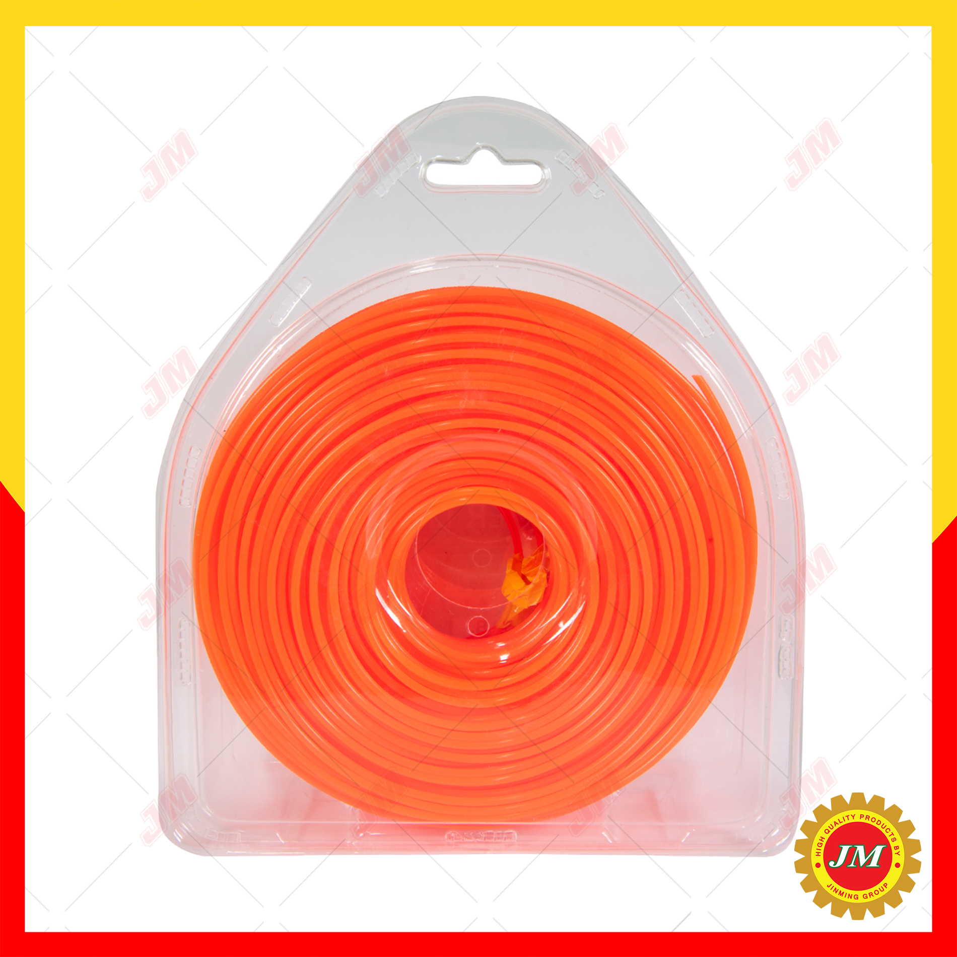 เอ็นตัดหญ้า เหนียวพิเศษ Falcon ขนาด 2.5มม. // 1.0 ปอนด์ เหลี่ยมเหลือง เหลี่ยมขาว กลมขาว