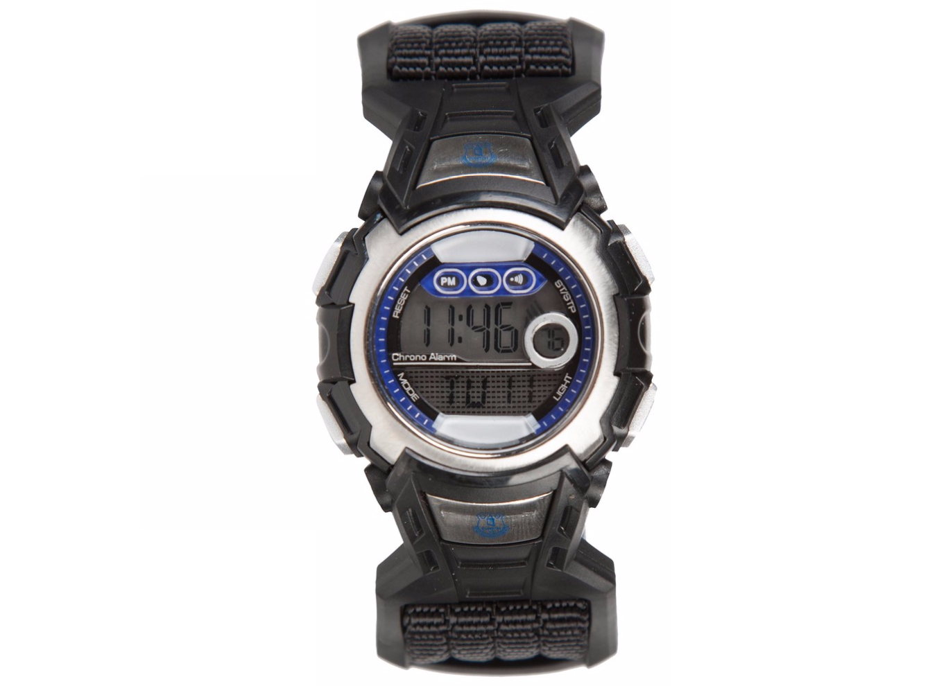 นาฬิกาข้อมือเอฟเวอร์ตั้นสำหรับผู้ชาย LCD ของแท้ Everton LCD Watch
