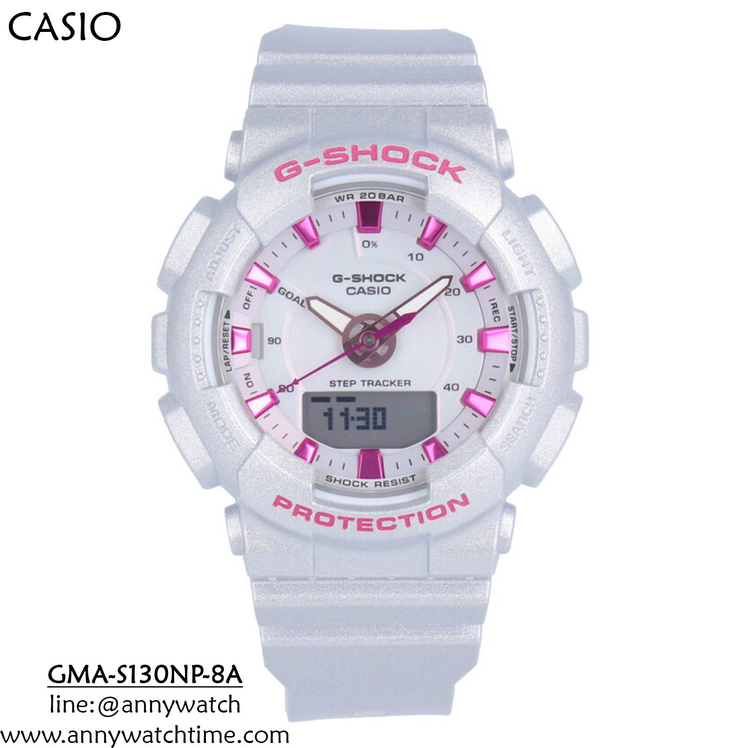 G-SHOCK GMA-S130NP-8A