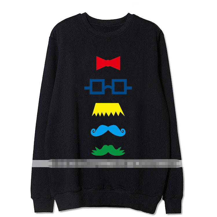 เสื้อแขนยาวกันหนาว (Sweater) ลายหนวด แบบ BamBam