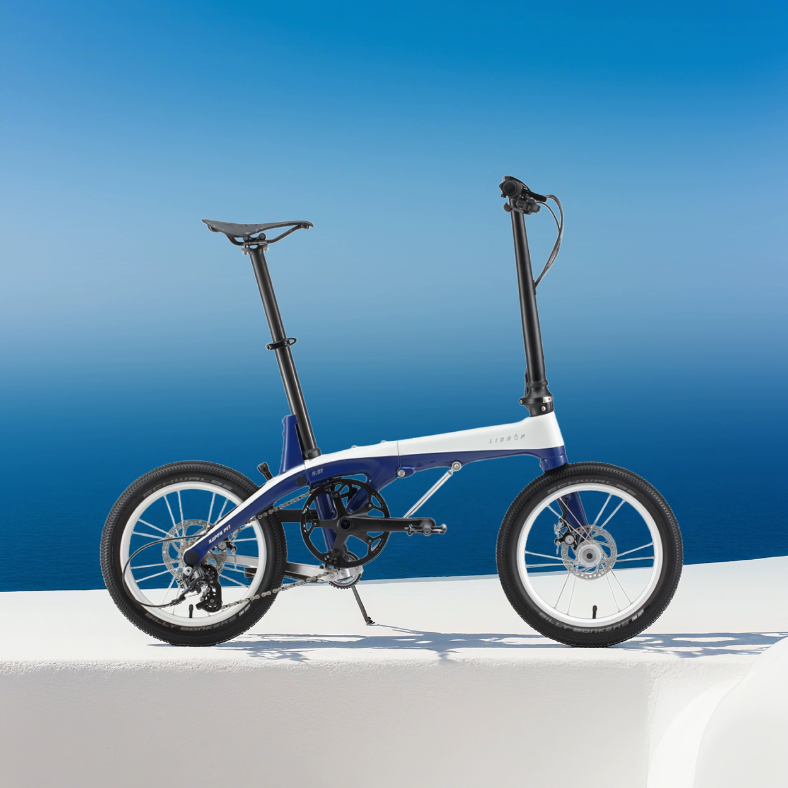 จักรยานพับ Lidrop Hapy Pet Retro Max 2025 | คาร์บอนไฟเบอร์ 5 สปีด ล้อ 16 นิ้ว น้ำหนักเบาเพียง 7.6 กก.