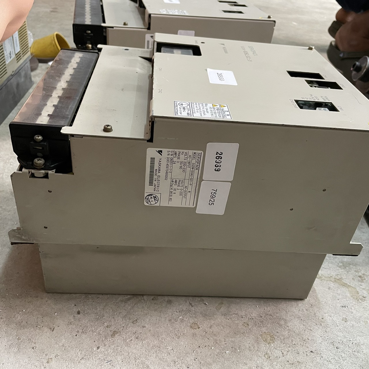 SGDM-50AC-SD1-P SERVO DRIVE " YASKAWA "