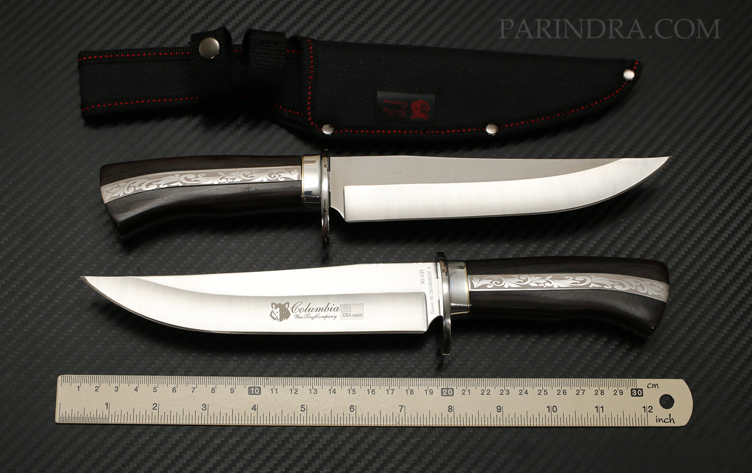 มีดเดินป่า COLUMBIA รุ่น G49 ใบมีดสวย คมมาก