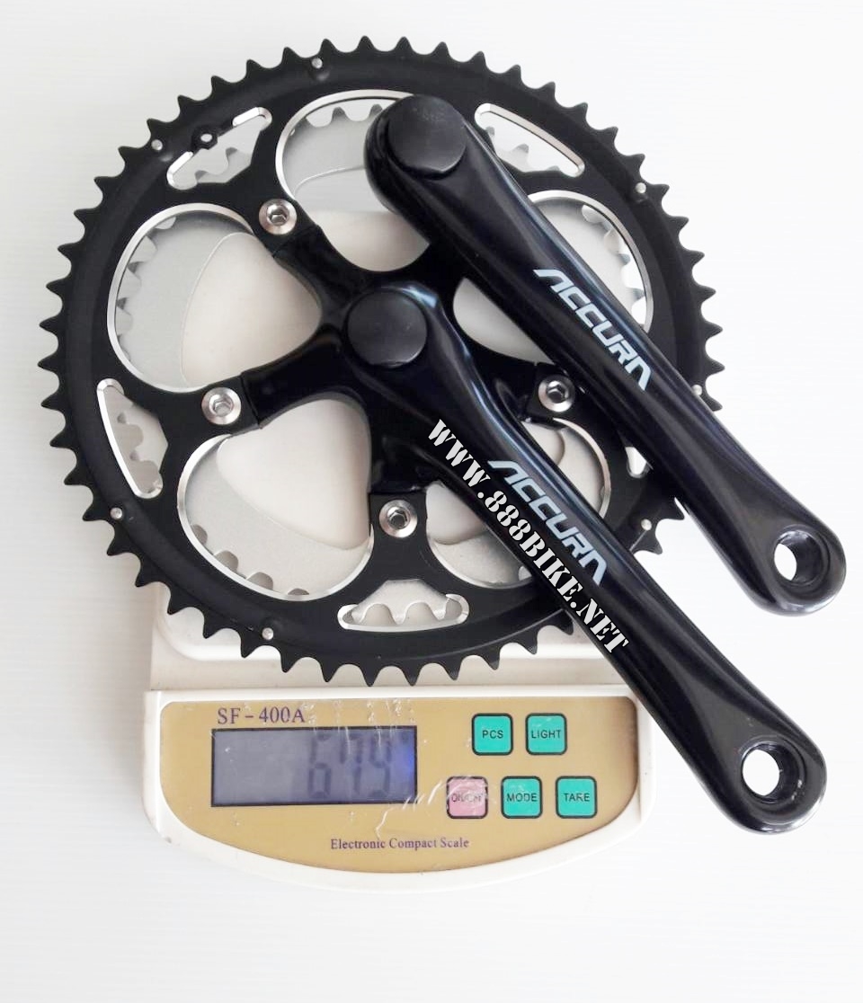 จานดูด 2 ชั้นเสือหมอบ Road 42T/52T (เปลี่ยนใบจานได้)