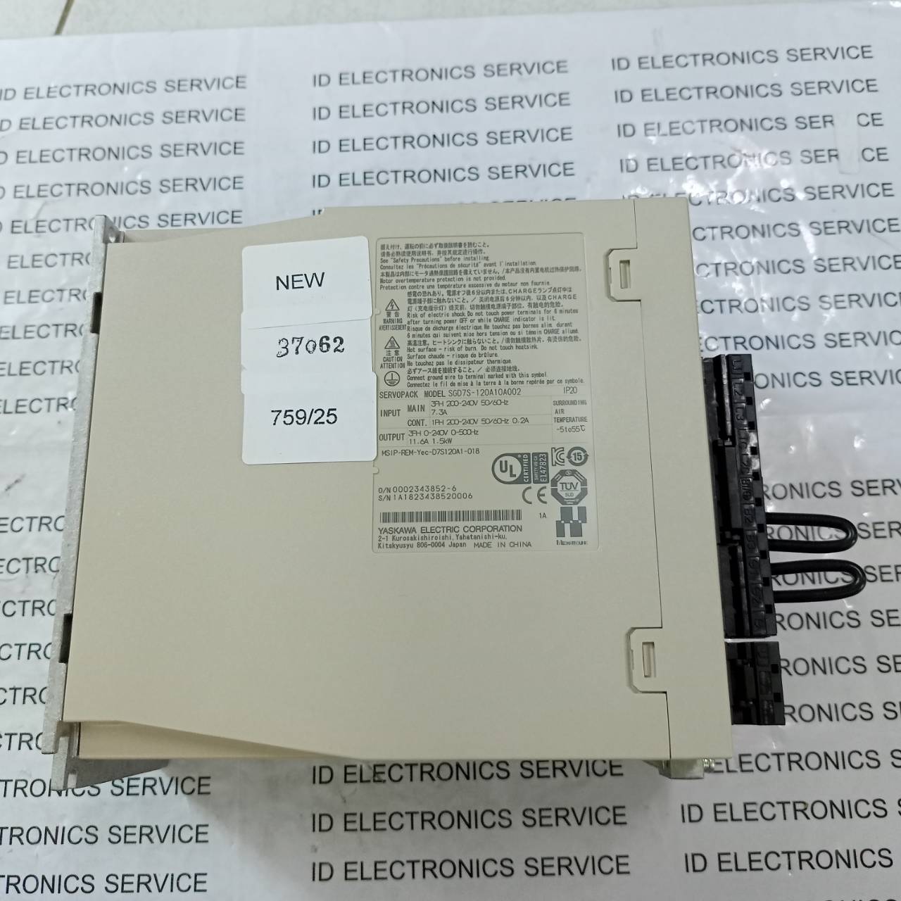 SGD7S-120A10A002 SERVO DRIVE " YASKAWA "