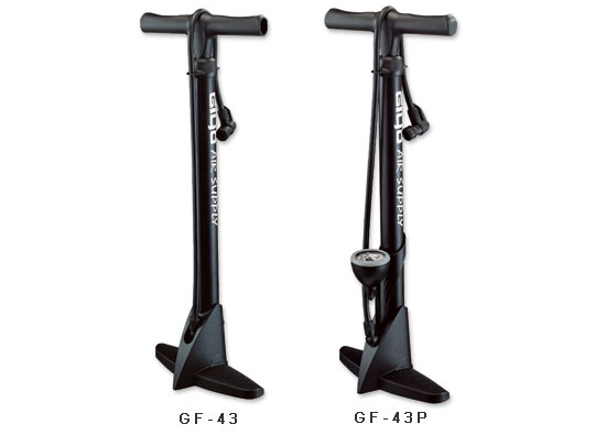 สูบใหญ่ รุ่นตั้งพื้น GIYO GF-43P สีดำ ท่อ PVC หัวออโต้ 2018
