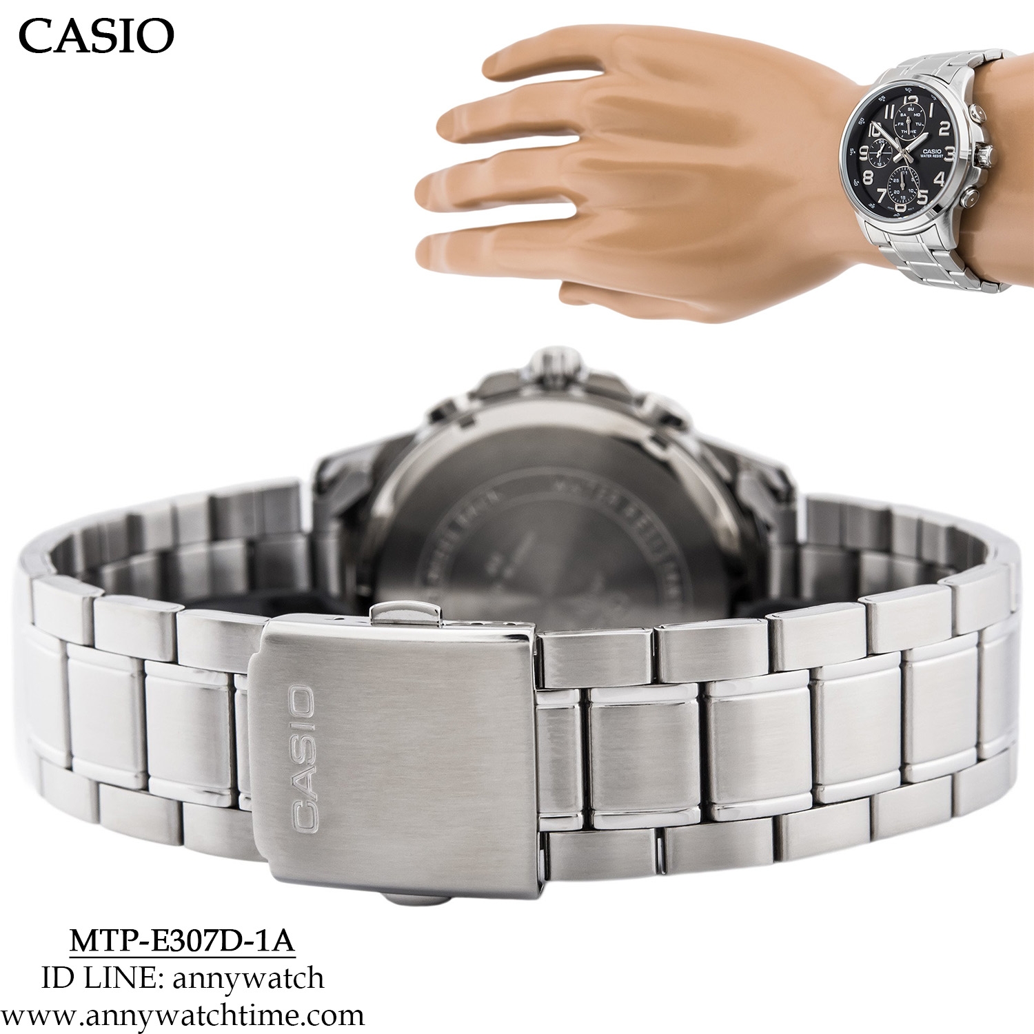 CASIO MTP-E307D-1A
