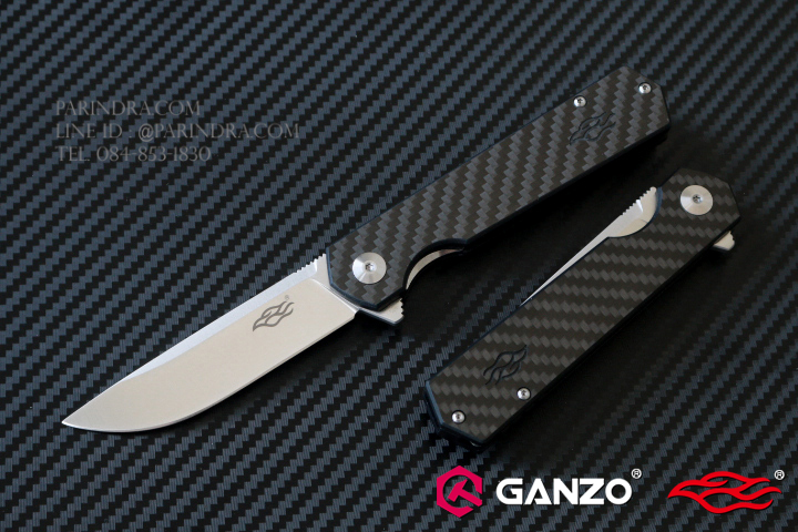 มีดพับ Ganzo กานโซ่ รุ่น FH11-CF D2 Steel ด้าม CARBON FIBER ของแท้ 100%