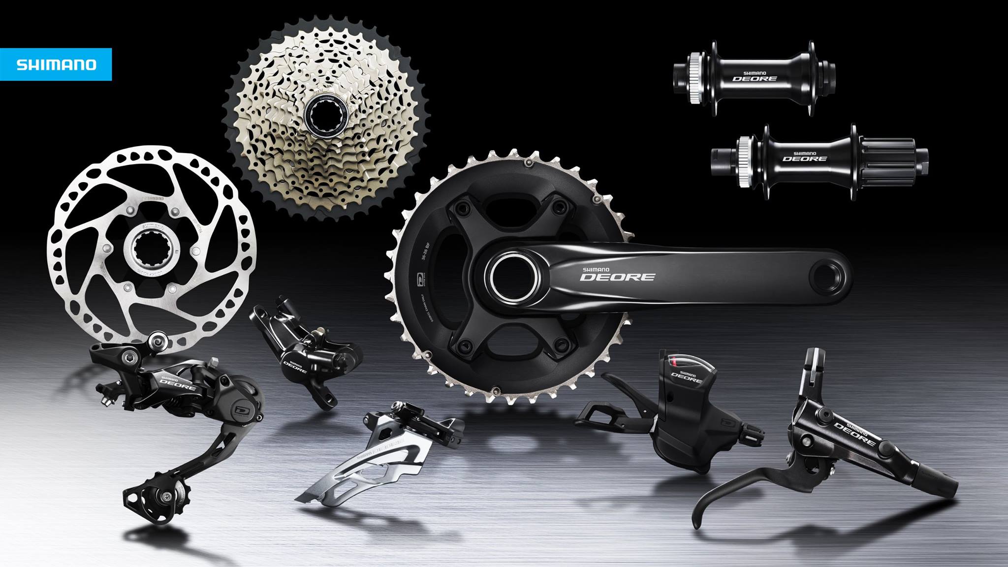 SHIMANO DEORE GROUPSET 2X10