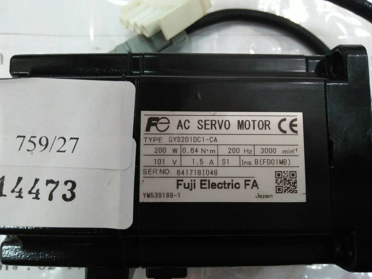 GYS201DC1-CA SERVO MOTOR “ FUJI ”