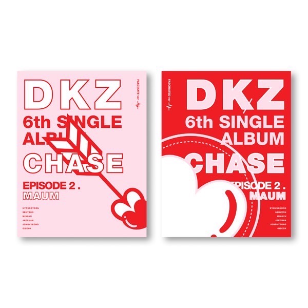 PRE. #DKZ - 6th Single Album [CHASE EPISODE 2. MAUM] สุ่มเวอร์ (พรี 14-25วัน)