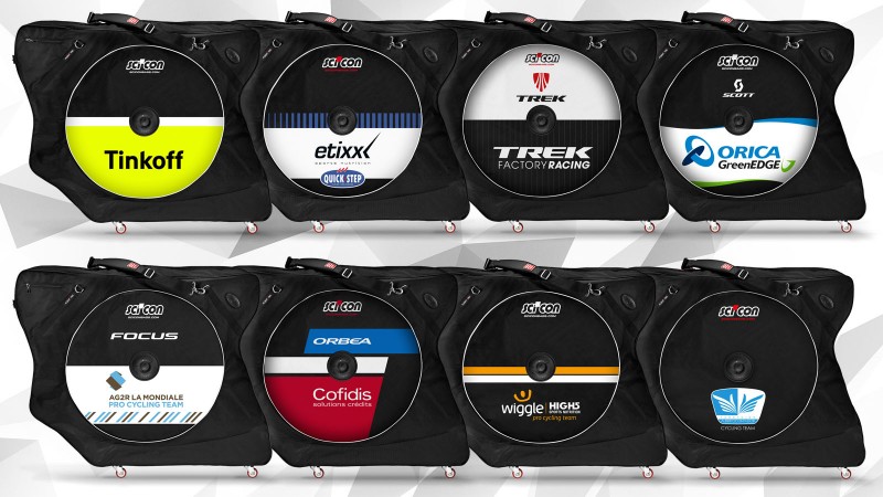 กระเป๋าใส่จักรยาน SCICON AeroComfort 2.0 Team Edition Road Bike Travel Case for Airplane Travel- Black สำหรับเสือหมอบ
