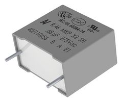เซฟตี้ ฟิล์มคาปาซิเตอร์ KEMET Metalized Polypropylene Film 0.68uF 310V ระยะห่างขา 27.5mm