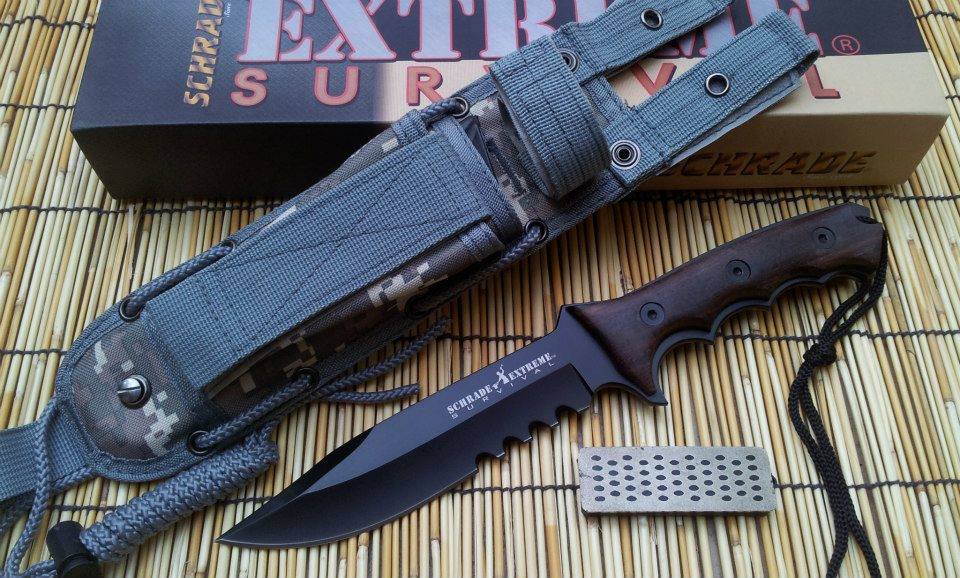 มีดใบตาย SCHRADE EXTREME SCHF3 (OEM)