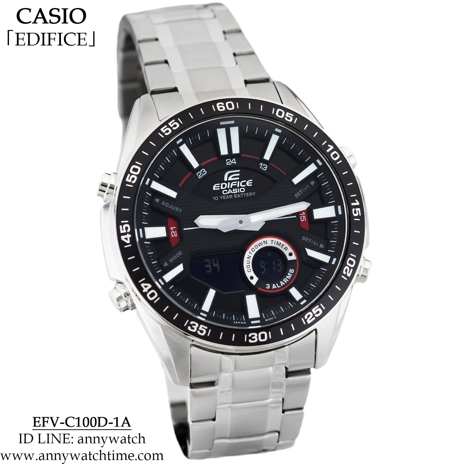 EDIFICE EFV-C100D-1A