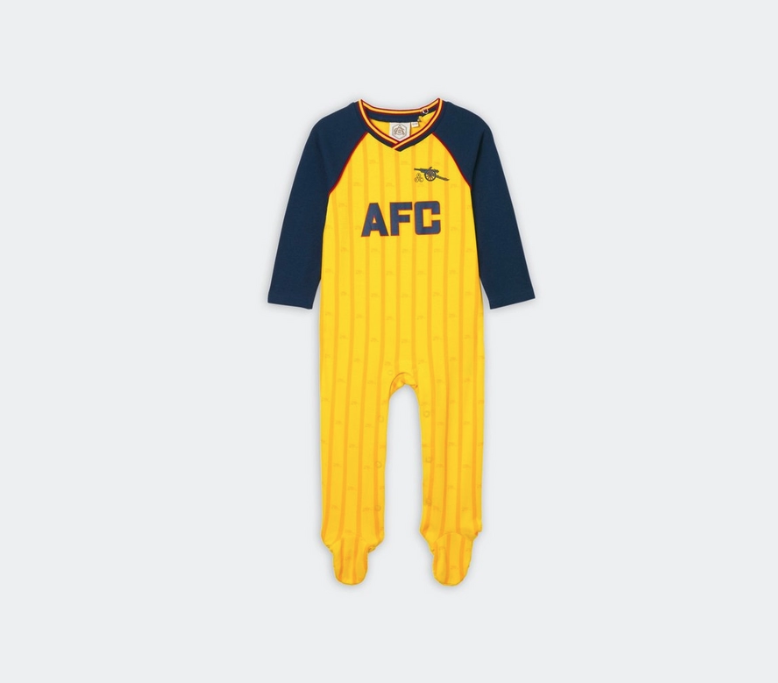 เสื้อเด็กอาร์เซนอล Baby Retro 88-89 Away ของแท้