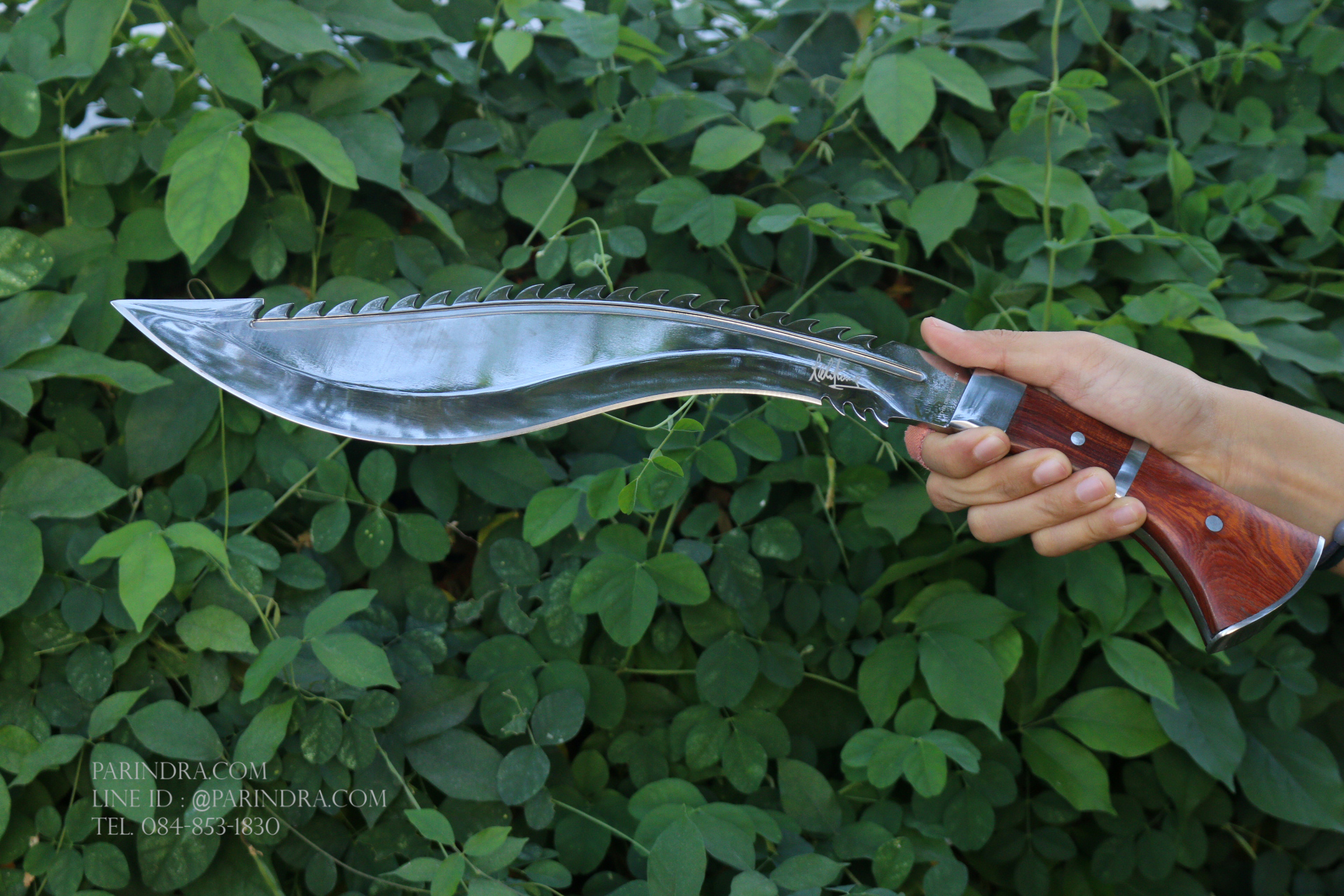 มีดใบตาย มีดเดินป่า ทรงกรูข่าเนปาล Nepal Kukri The DESTROYER