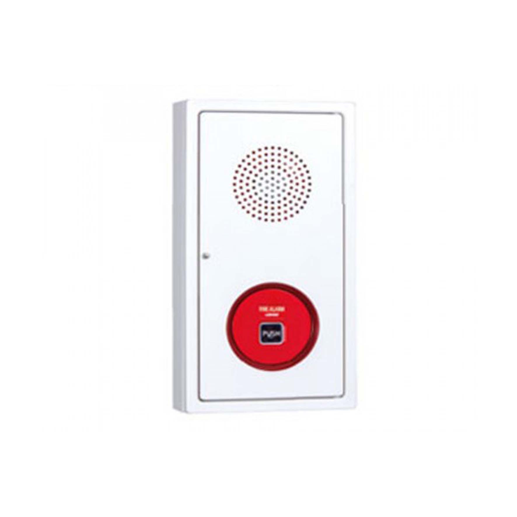 Combination Box (Surface Mounted) c/w Tel. Jack & Response Lamp รุ่น FWLN007-R-P1 ยี่ห้อ NOHMI