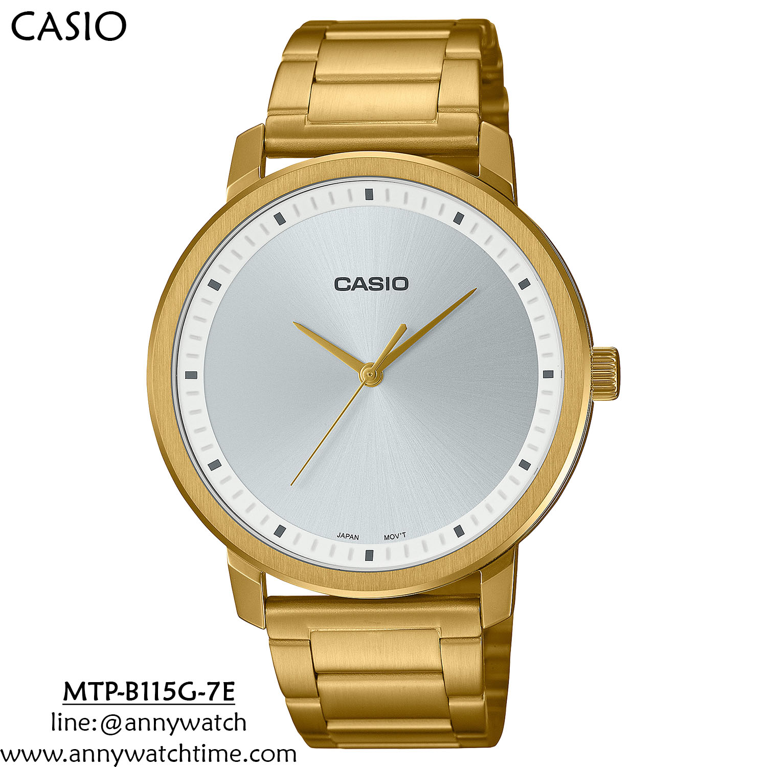 CASIO MTP-B115G-7E